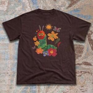 Brown The Very Hungry Caterpillar Cotton T-Shirt